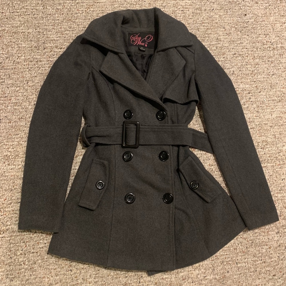 Gray Peacoat